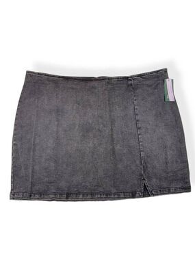 Wild Fable Black Mini Skirt 22W